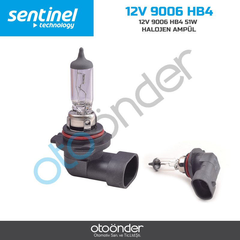 12V 9006 HB4 51W HALOJEN AMPÜL