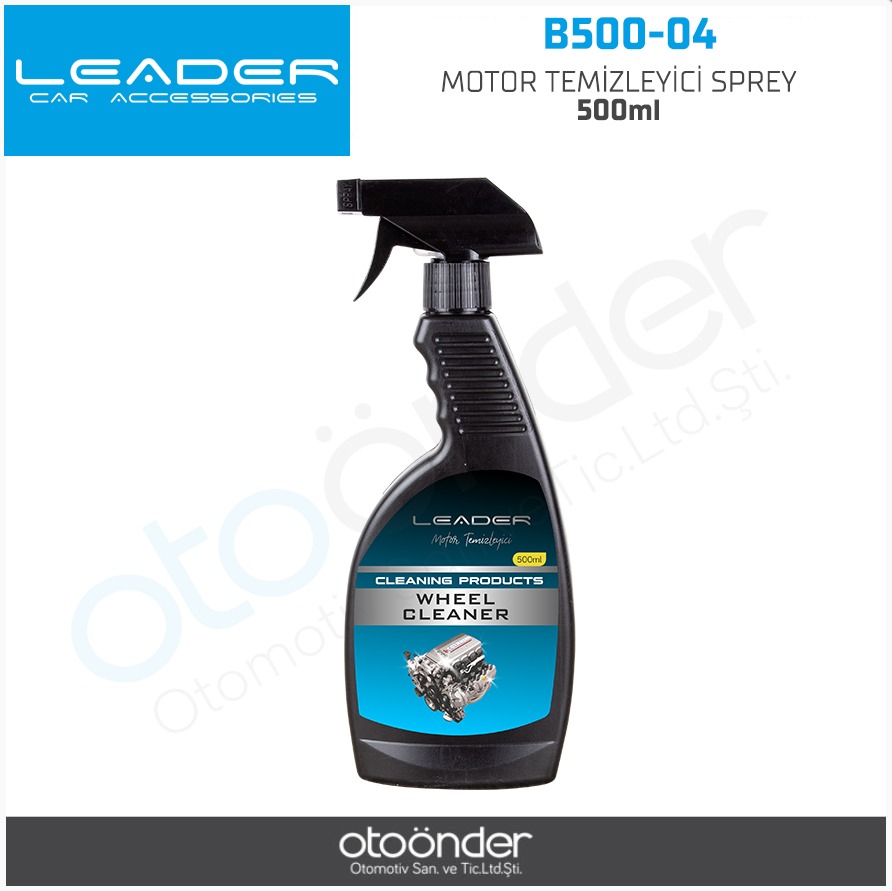 LEADER MOTOR TEMİZLEYİCİ SPREY 500ml