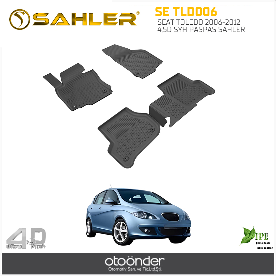 SEAT TOLEDO 2006-2012 4,5D SYH PASPAS SAHLER