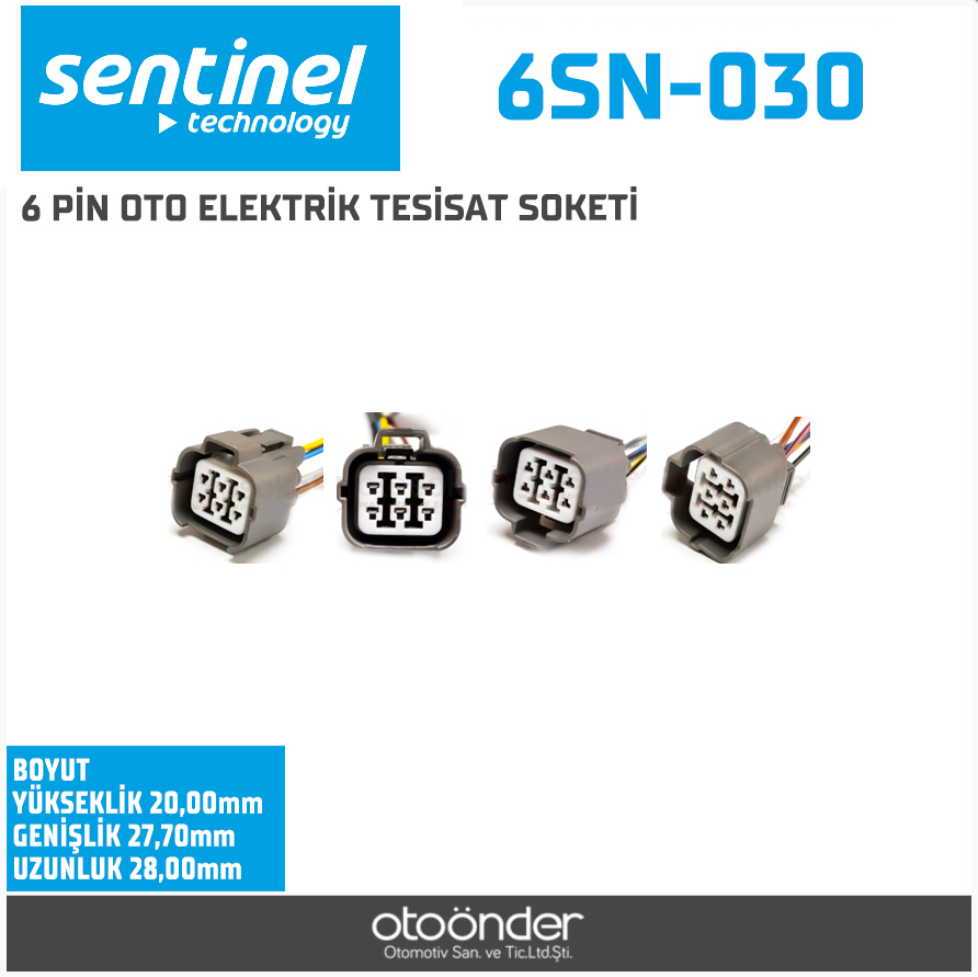 OKSİJEN SENSÖR, CAM MEKANİZMA SOKETİ[HONDA / INFINITY / NISSAN / SUBARU]