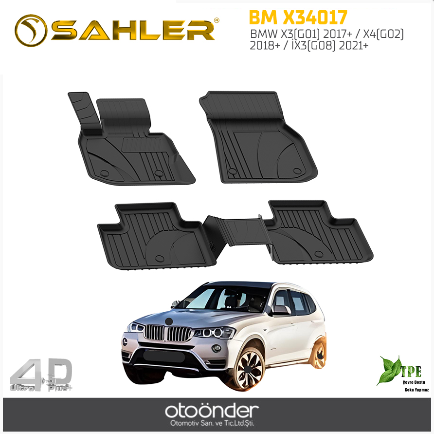 BMW X3(G01) 2017+ / X4(G02) 2018+ / İX3(G08) 2021+