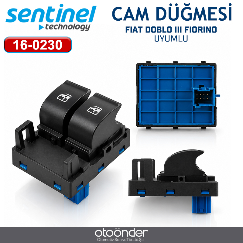 CAM ANAHTARI FIAT DOBLO III FIORINO SOL ÇİFTLİ 8 FİŞ