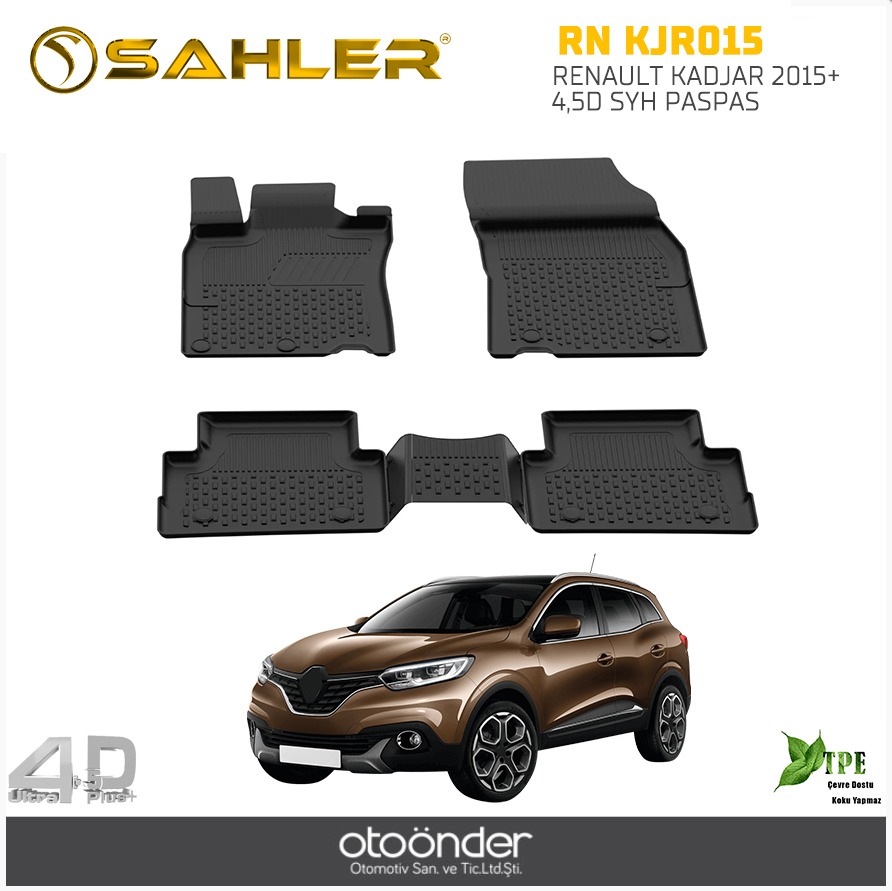RENAULT KADJAR 2015+ 4,5D SYH PASPAS SAHLER