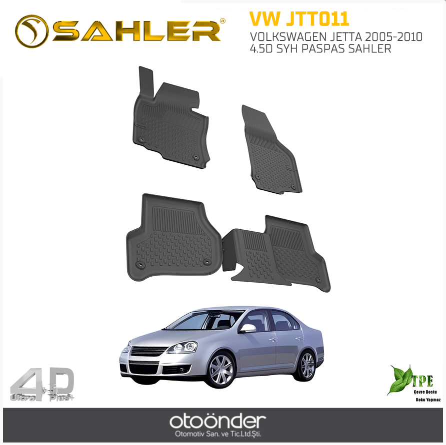 VOLKSWAGEN JETTA 2011-2018 4,5D SYH PASPAS SAHLER