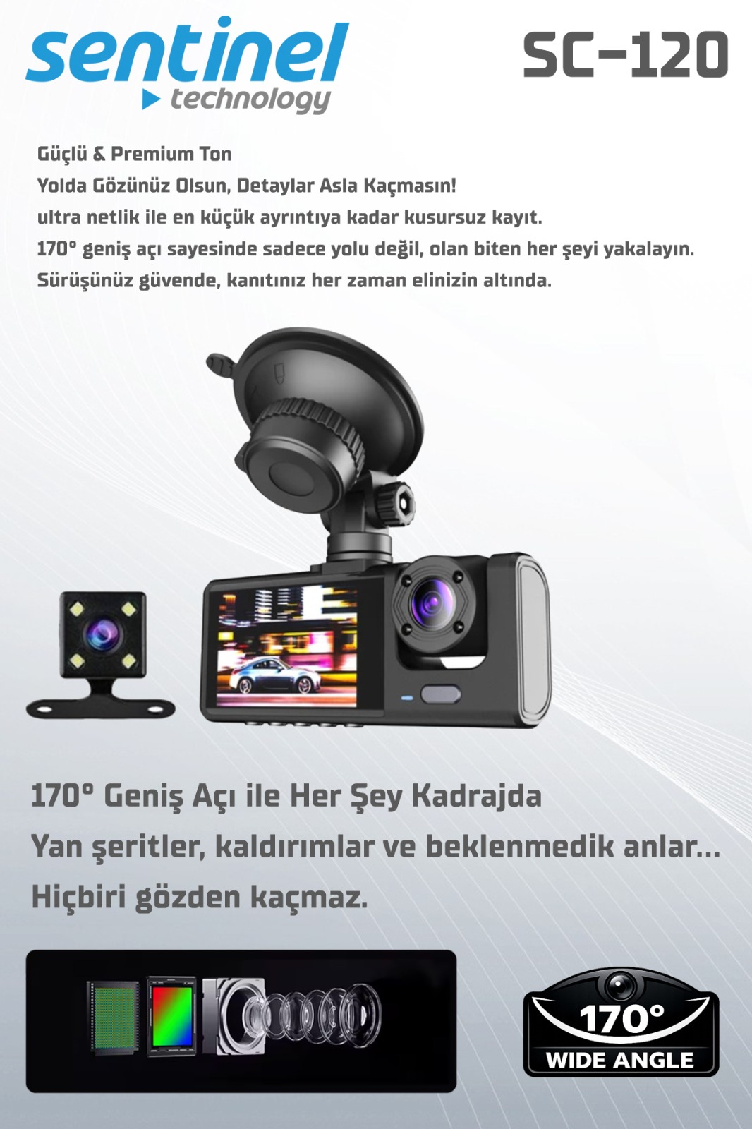 KAYIT CİHAZI  3 KAMERALI