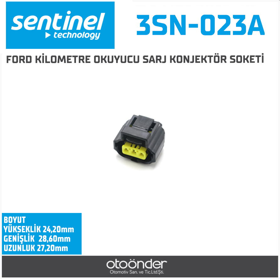 KİLOMETRE OKUYUCU, SARJ KONJEKTÖR SOKETİ[FORD / HYUNDAI / MAZDA]