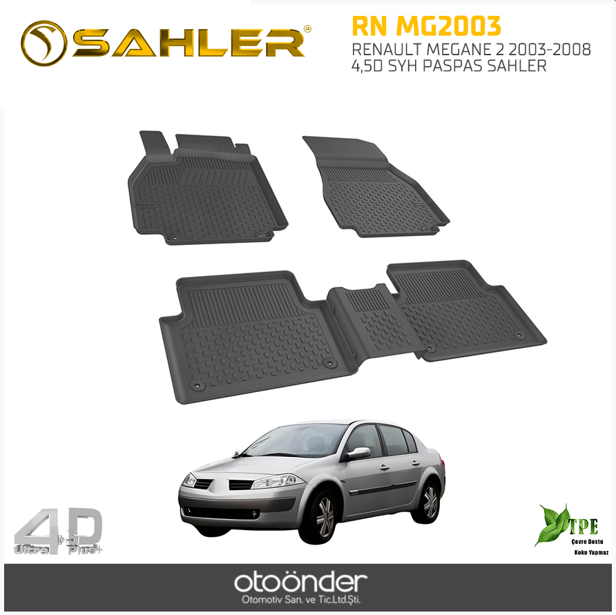 RENAULT MEGANE 2 2003-2008 4,5D SYH PASPAS SAHLER