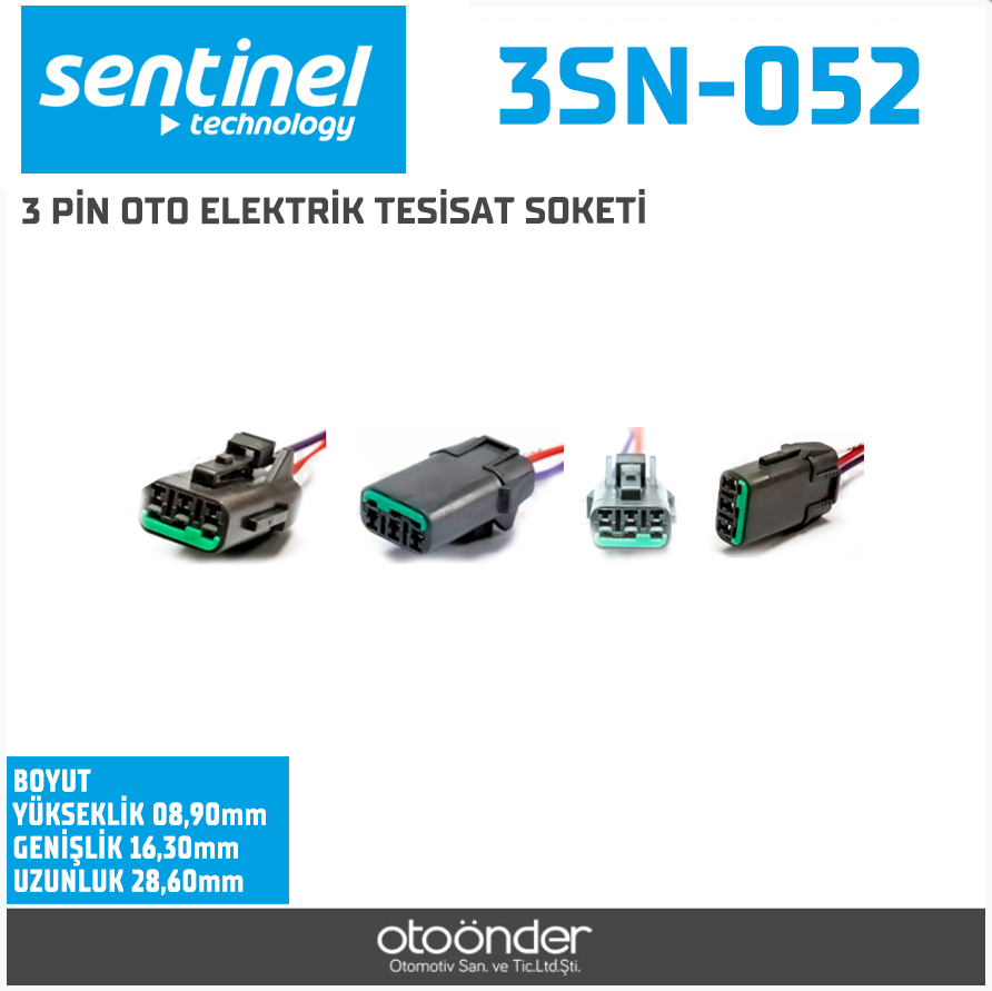 KİLOMETRE OKUYUCU SENSÖR SOKETİ NİSSAN
