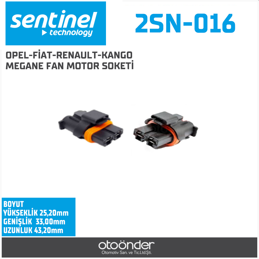 FAN MOTORU, RÖLE REZİSTANS SOKETİ[FIAT / OPEL /. RENAULT]