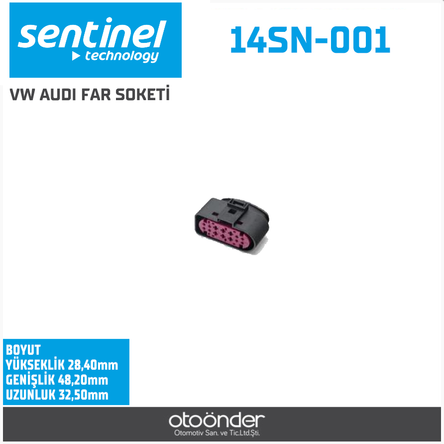 VW AUDI FAR SOKETİ