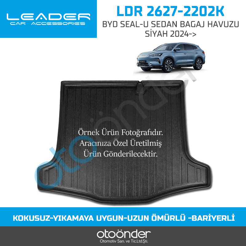 BYD SEAL-U SEDAN  BAGAJ HAVUZU  SİYAH 2024->