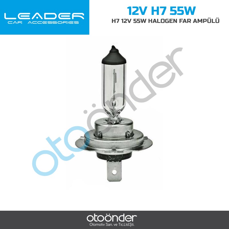 H7 12V 55W HALOGEN FAR AMPÜLÜ