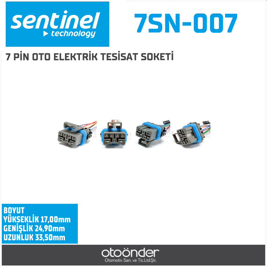 ABS SENSÖR, VİTES KONUM SENSÖR SOKETİ
