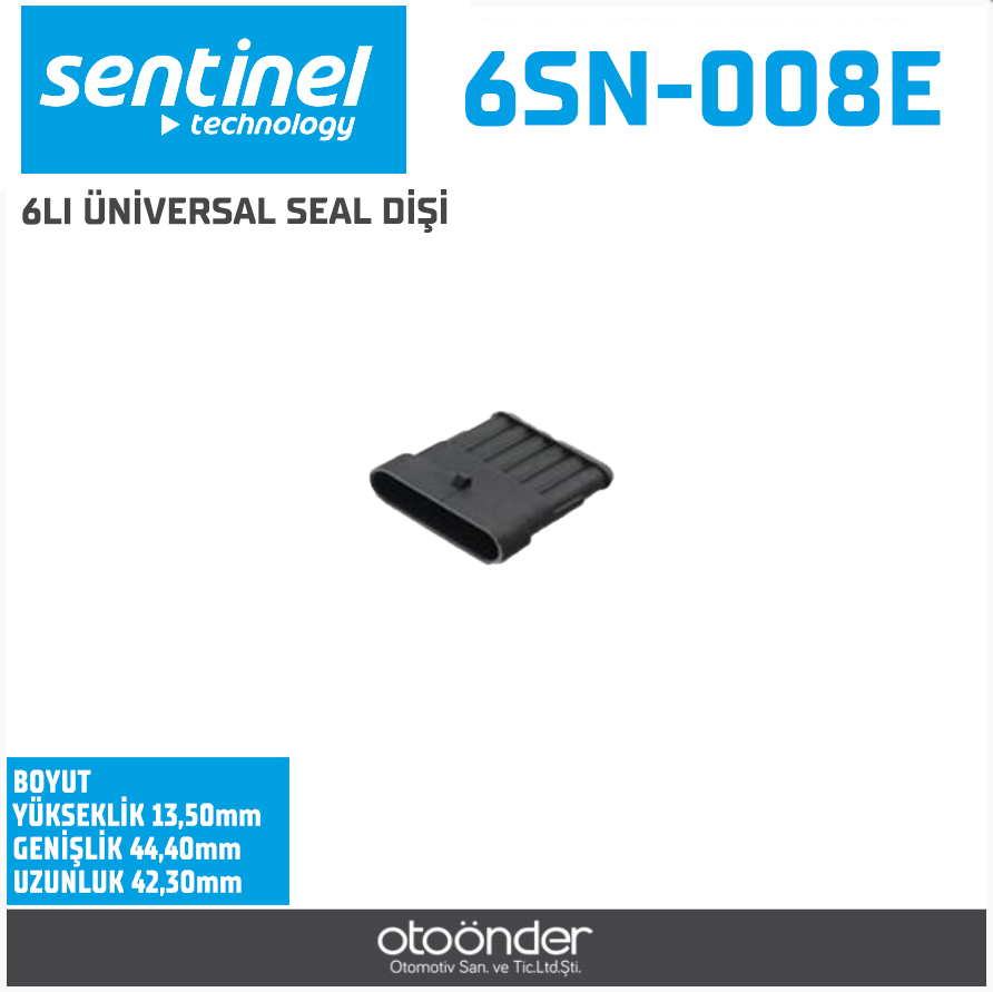 SÜPER SEAL OTO ELEKTRİK TESİSAT SOKETİ[ÜNİVERSAL]