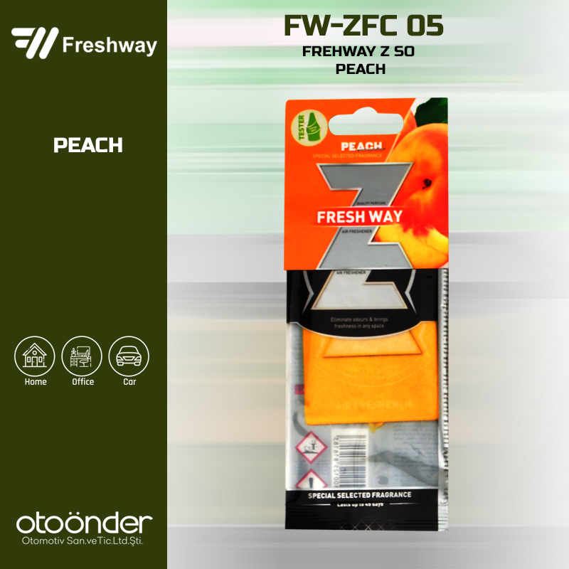 Z So Kağıt Koku PeachFresh Way