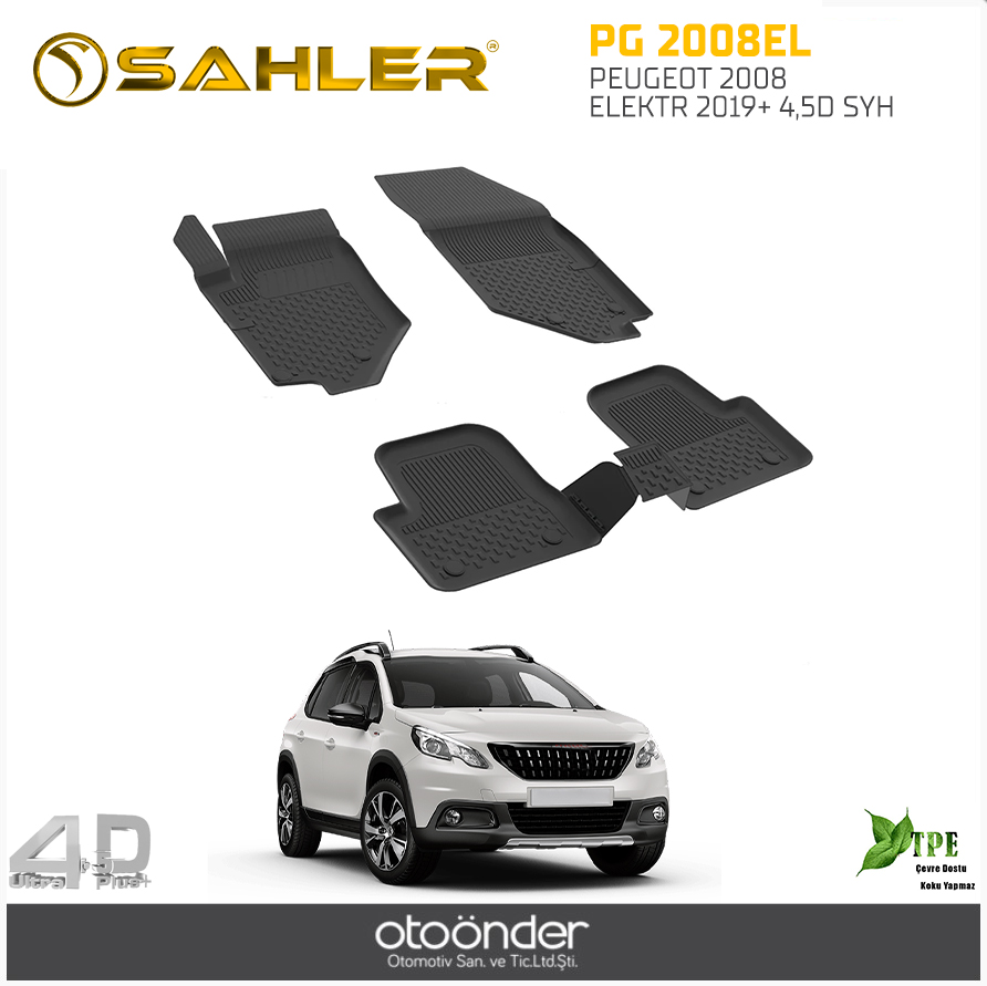 PEUGEOT 2008 ELEKTR  2019+ 4,5D SYH  PASPAS SAHLER