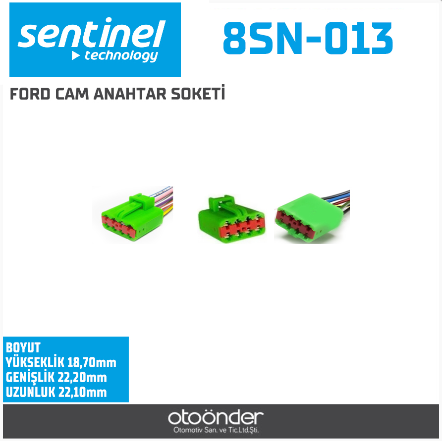 FORD CAM ANAHTAR SOKETİ