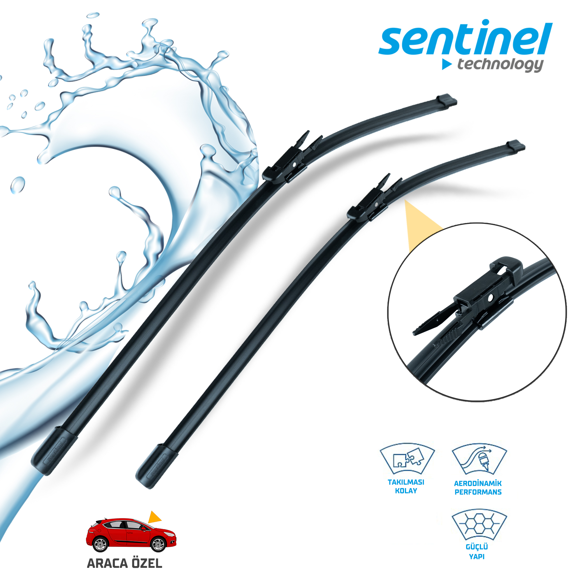 SÜPÜRGE TK ÖN M.BENZ SPRINTER 2005-> ,MERCEDES VANEO 2004-2005, VW CRAFTER VOLT 2006-2016