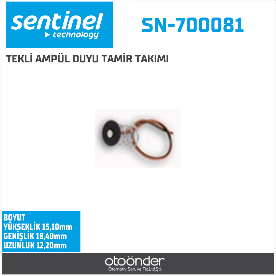 TEKLİ AMPÜL DUYU TAMİR TAKIMI