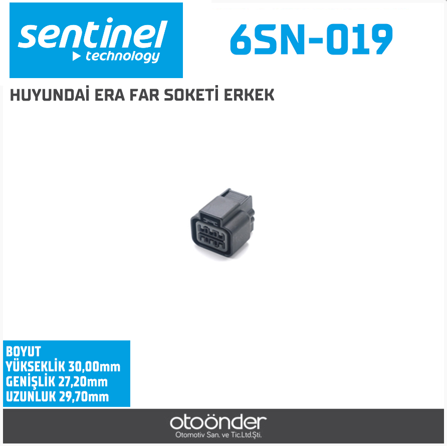 HUYUNDAİ ERA FAR SOKETİ ERKEK