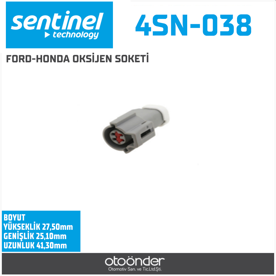 FORD-HONDA KLİMA MÜŞÜR OKSİJEN SOKETİ