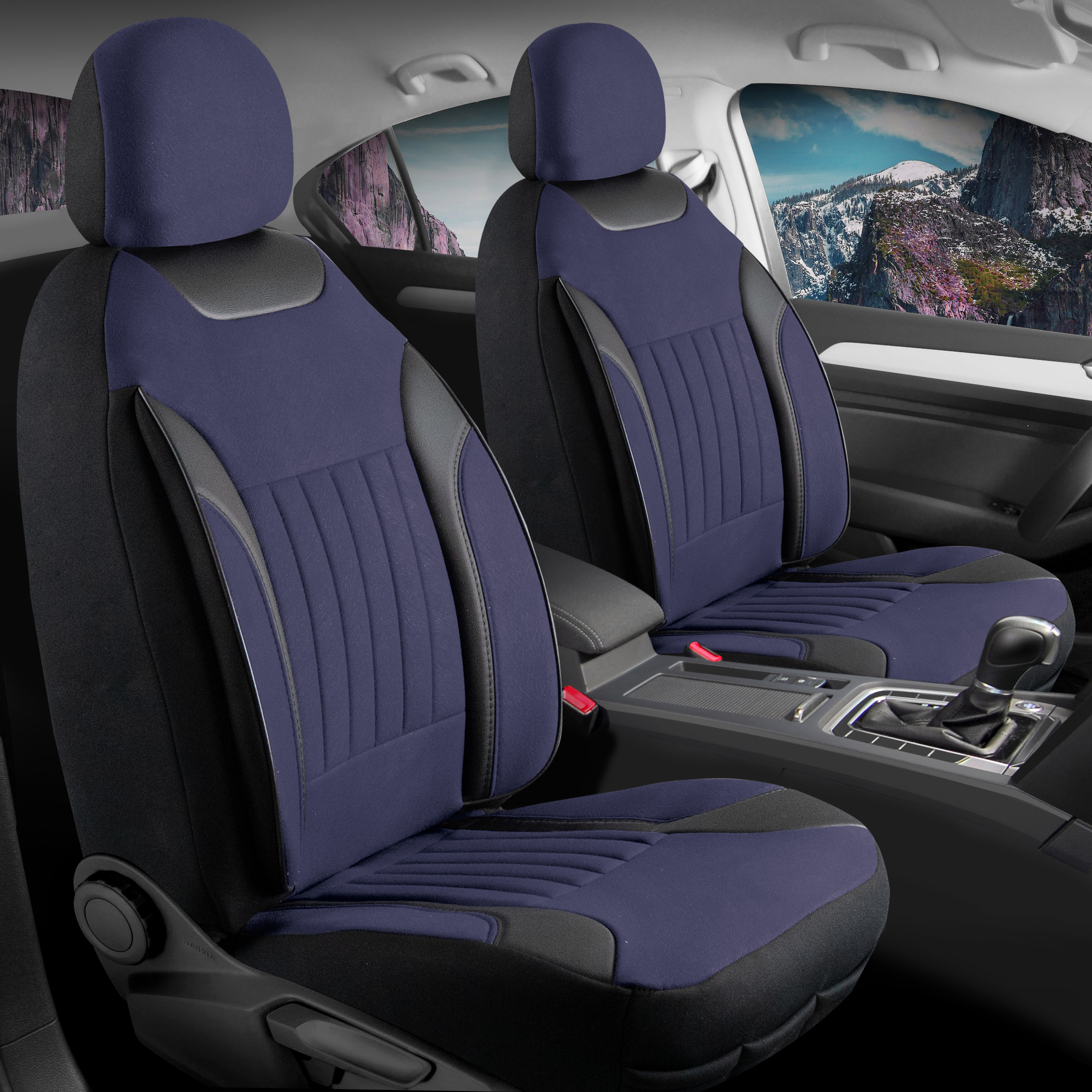 EDİTİON TAY TÜYÜ OTO KILIFI FERMUARLI. LACİVERT