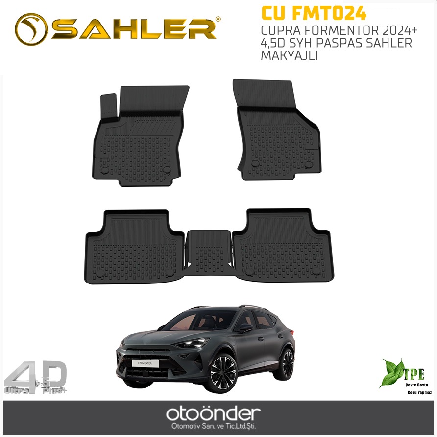 CUPRA FORMENTOR 2024+ 4,5D SYH PASPAS SAHLER .MAKYAJLI