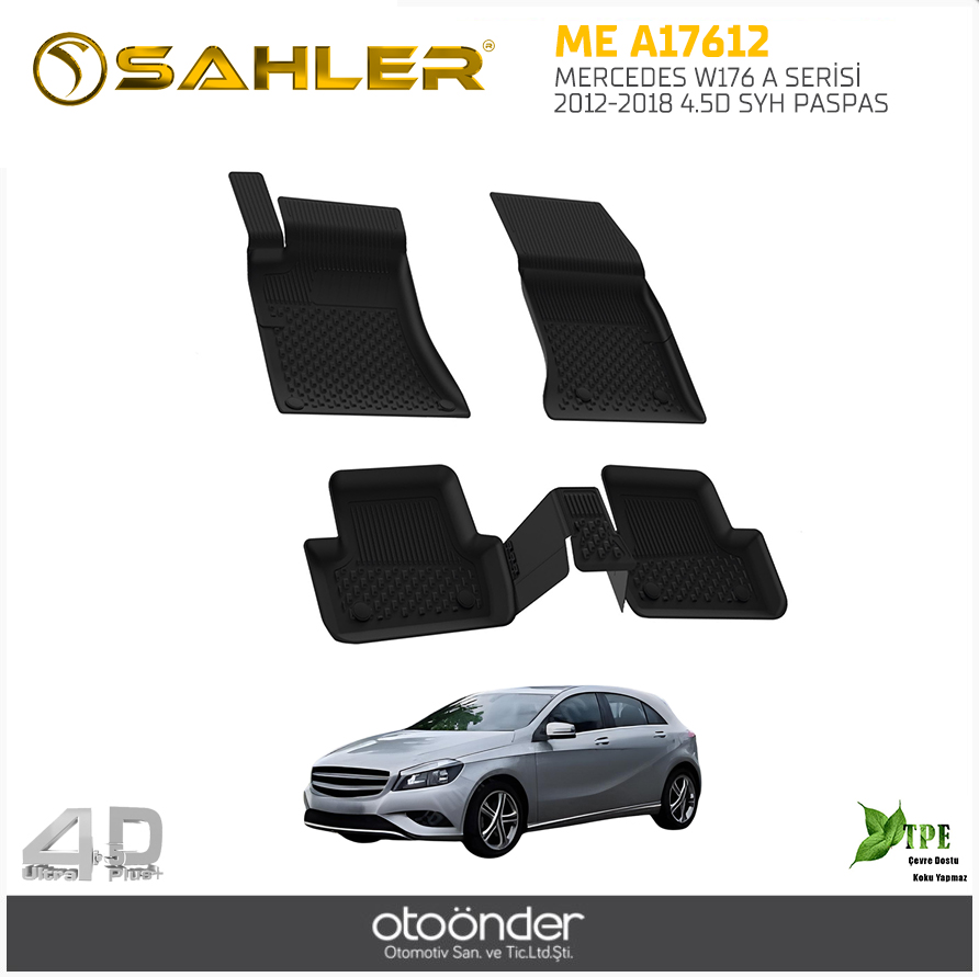 MERCEDES W176 A SERİSİ 2012-2018 4.5D SYH PASPAS S