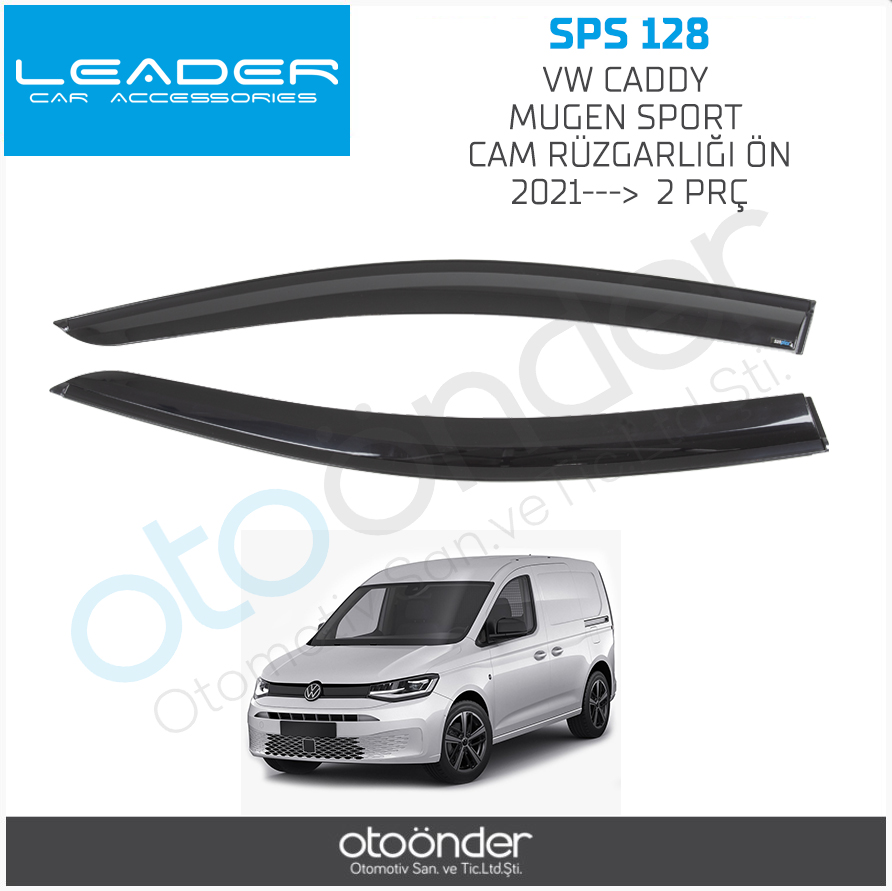 VW CADDY MUGEN CAM RÜZGARLIĞI 2021-2024 2 Parça