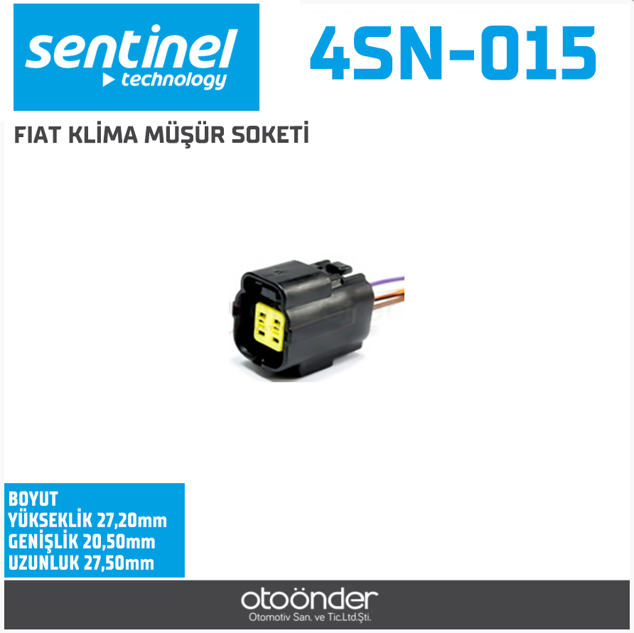 FIAT KLİMA MÜŞÜR SOKETİ