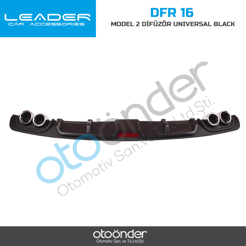 MODEL 2 DİFÜZÖR ÜNİVERSAL  BLACK  (AD069)