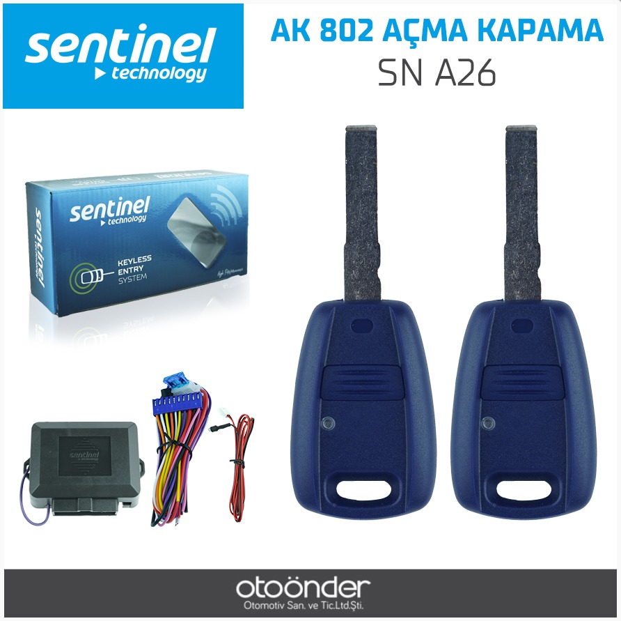 AÇMA KAPAMA FIAT  TİPİ KUMANDA A26